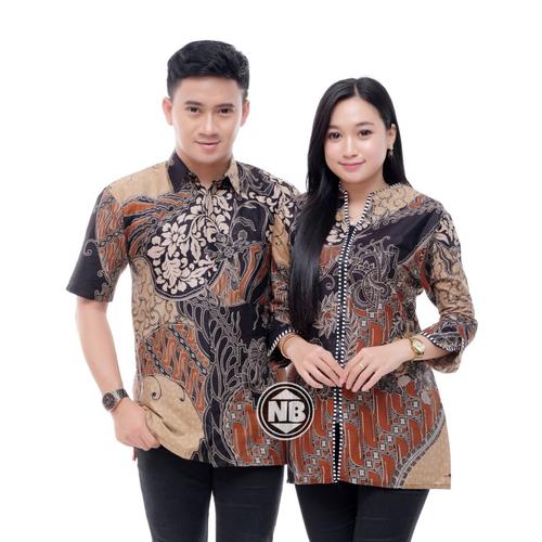 Foto Produk BATIK COUPLE BATIK KEMEJA DAN BLUS MURAH SERAGAMAN dari batik gemilang