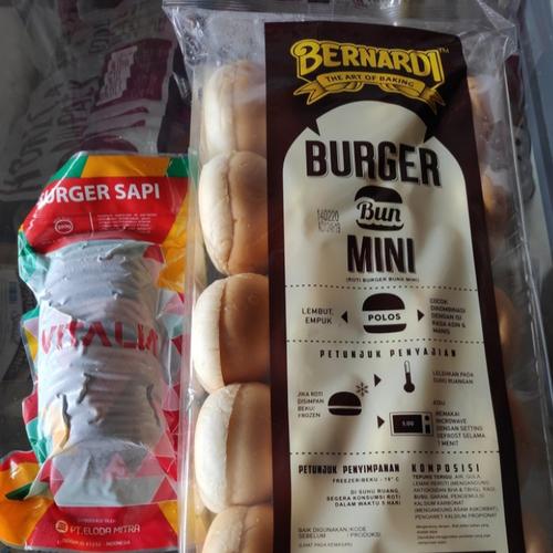 Jual Paket Roti Burger Bernardi Mini 20 Pcs Kota Depok Ibufrozen Tokopedia