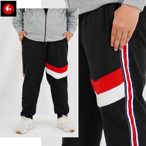 Foto Produk Okechuku KENNETH BIGSIZE Celana Joger Pria Celana Jogger Pria JUMBO - Hitam dari Okechuku