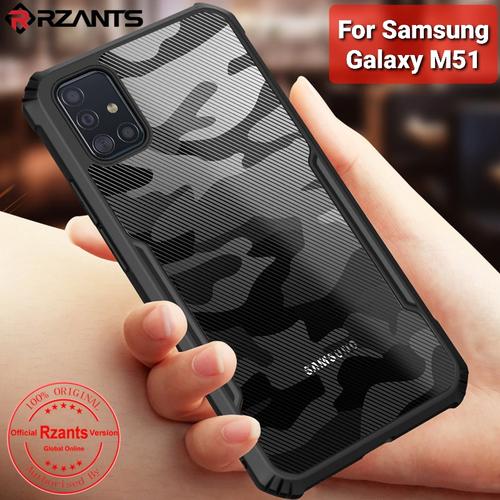Foto Produk Case Samsung Galaxy M51 RZANTS Army Shockproof - Hitam dari Droidcase
