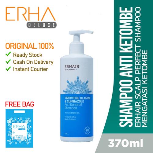 Foto Produk ERHA SCALP CARE SHAMPOO, MENGATASI KETOMBE & DERMATITIS @ 370 ml dari ERHA DELUXE