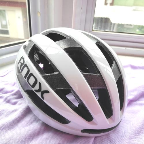 Foto Produk Helm sepeda lipat RB RNOX merah putih - Putih dari Bikes and Up