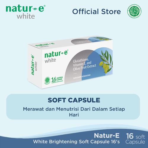 Foto Produk Natur-E White Brightening Soft Capsule 16 tabs dari Natur-E Official Store