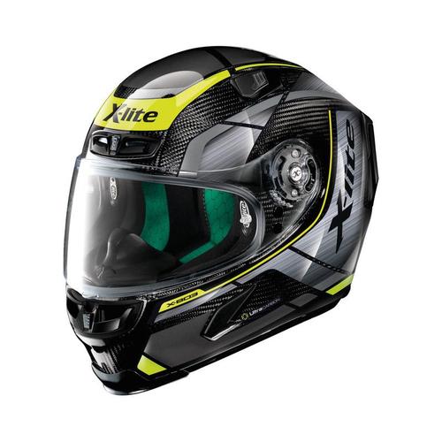 Jual X-lite X-803 Ultra Carbon Agile 046 Black Yellow Full Face Helm X803 -  Jakarta Barat - rettail | Tokopedia
