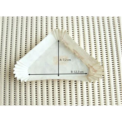 Jual Paper Cup Roti Segitiga 300 pcs/Paper Cup Case Roti (Windmill) T90 ...