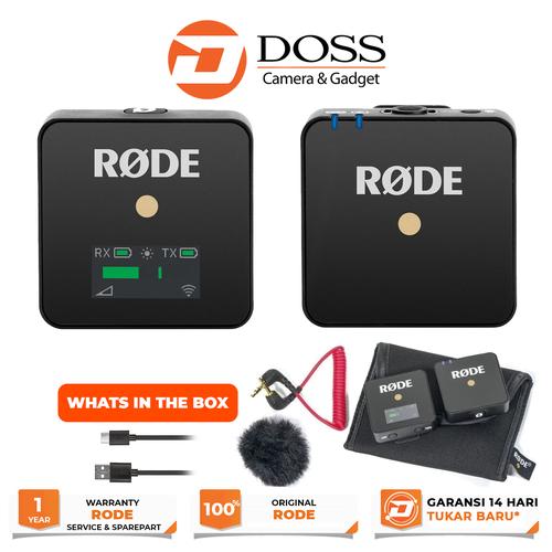 Foto Produk Rode Wireless GO Compact / Rode Wireless GO / Mic Rode Wireless GO dari DOSS