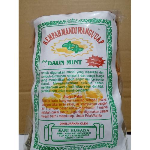 Foto Produk Rempah Mandi Wangi/Uap cap Daun Mint dari Taajirun Online