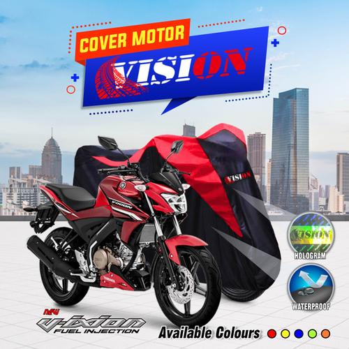 Foto Produk Sarung Motor VIXION / Cover Penutup Motor Warna waterproof Merk VISION - Merah dari Trimitra Group
