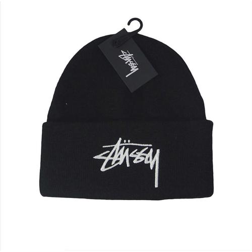 Jual STUSSY BEANIE SS LINK CUFF BLACKK 