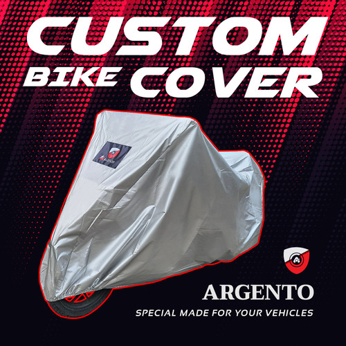 Gambar Vespa GTS / Vespa 946 Super Cover/Sarung Selimut Motor Argento - Silver, Vespa GTS dari TDC Variasi Tokopedia