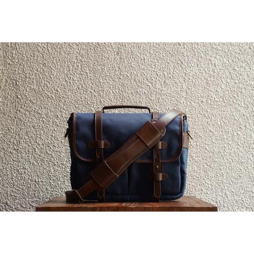 Gambar Rana 13 Navy Waxed Twill Camera Bag - Messenger Bag dari letsdothis Kota Depok Tokopedia