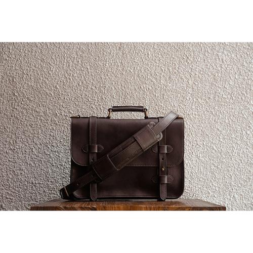 Gambar Alpha 13 Espresso Briefcase dari letsdothis Kota Depok Tokopedia