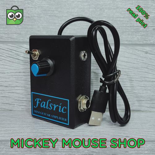 Foto Produk Ampli Gitar Mini : Falsric Mini Guitar Amplifier dari MICKEY MOUSE SHOP