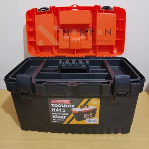 Gambar KENMASTER TOOL BOX H415 BESAR PLASTIC dari horton store Jakarta Barat Tokopedia