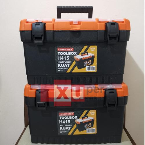 Gambar KENMASTER TOOL BOX H415 BESAR PLASTIC dari xuper store Jakarta Barat Tokopedia
