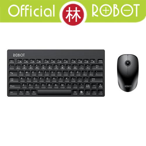 Gambar Robot KM3000 Portable Mini Wireless Keyboard & Mouse Combo - Hitam dari Liem Group undefined Tokopedia