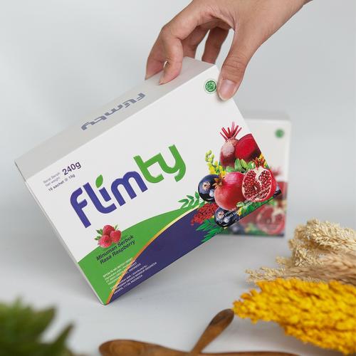Foto Produk Flimty Fiber Detox | Rasa Blackcurrant/Raspberry 1 Box - Blackcurrant dari Klik Flimty