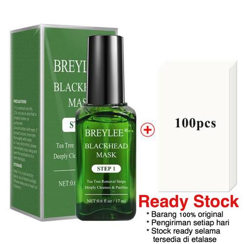 Foto Produk READY! BREYLEE BLACKHEAD MASK + 100 lembar mask ORIGINAL STEP 1 dari Beautycare Tan