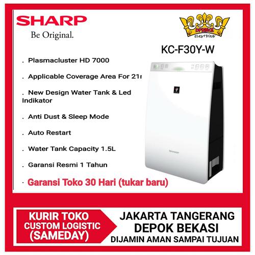 Foto Produk Sharp KC-F30Y-W Air Purifier with Humidifying Series - Putih dari DPRINCE