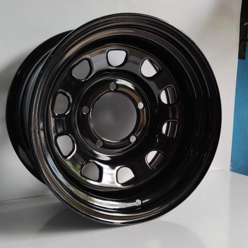 Foto Produk Steel Daytona 15x8.0 5H 139.7 ET-25 Velg besi Offroad Katana Jimny Cj7 dari AngRis