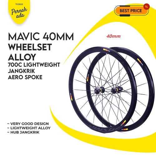 Jual Wheelset 700C Alloy Mavic Cosmic 