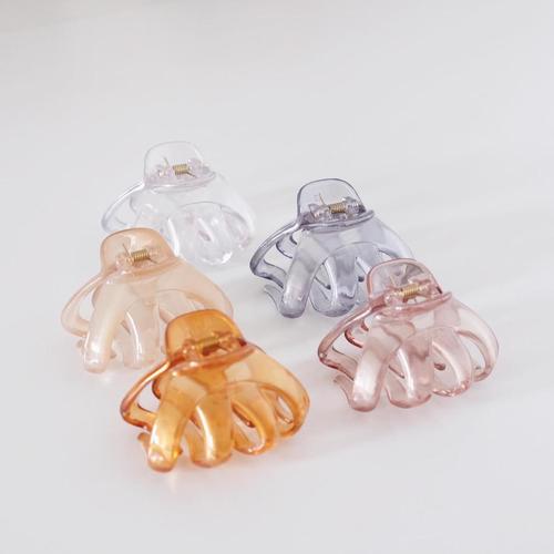 Foto Produk Clear Hobit Claw Clip - Jepit Rambut Jepit Cepol Polos KOREA ASLI dari Lily Metro Accessories