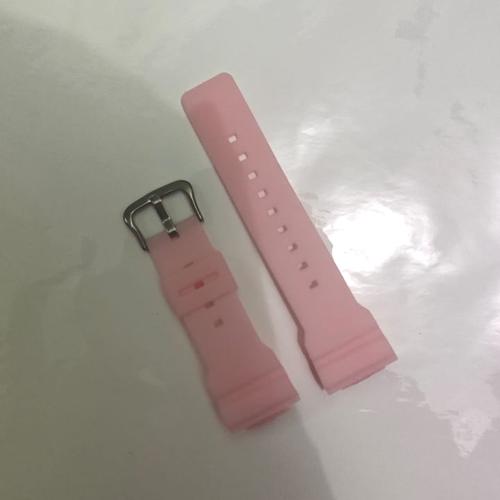 Foto Produk TALI JAM TANGAN BABY G BABY-G BA 110 BA-110 BA110 STRAP RUBBER - Pink dari EcoPaystore