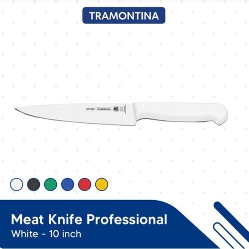 Gambar Pisau Tramontina Profissional Master Original Brazil 10 inch - Putih - Putih dari PUSAT HOREKA undefined Tokopedia