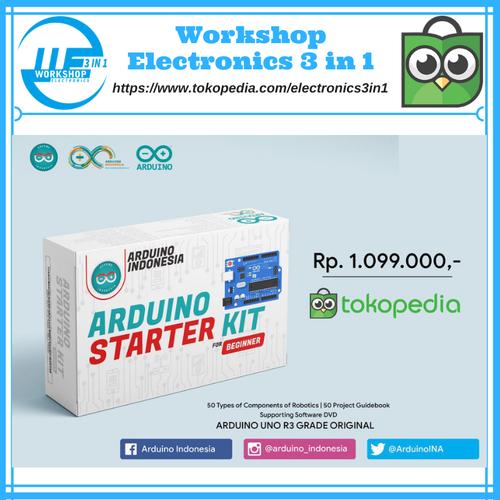 Gambar Starter KIT for Beginner - Premium Version - Made in Arduino Indonesia dari Electronics 3 in 1 Kota Blitar Tokopedia