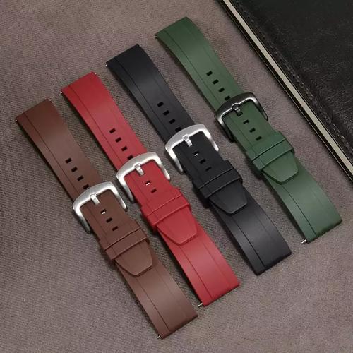 premium rubber watch strap