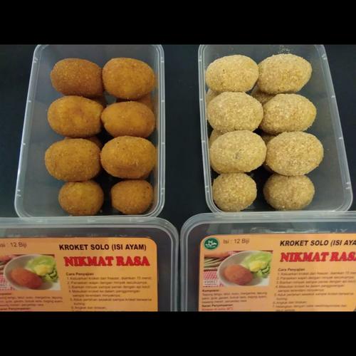 Foto Produk Kroket solo frozen (isi daging ayam) di lengakapi dgn saus mustard dari anekacemilan_sakinah