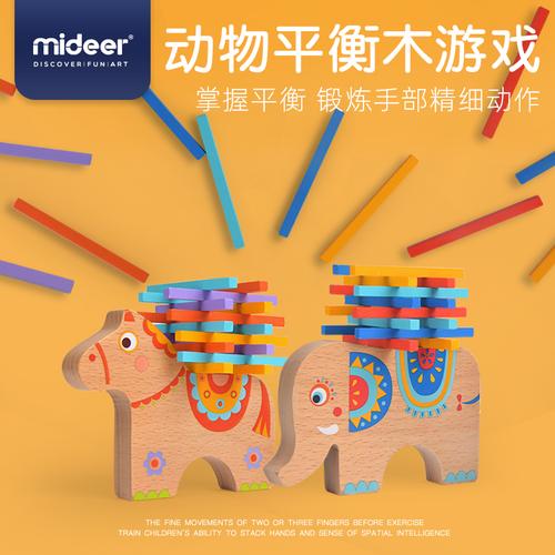 Foto Produk Mideer mainan edukasi anak balancing elephant dari mainan anak | cuddlez