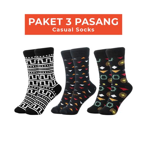 Foto Produk Paket 3 - Casual Kaos Kaki AGF dari A Good Foot