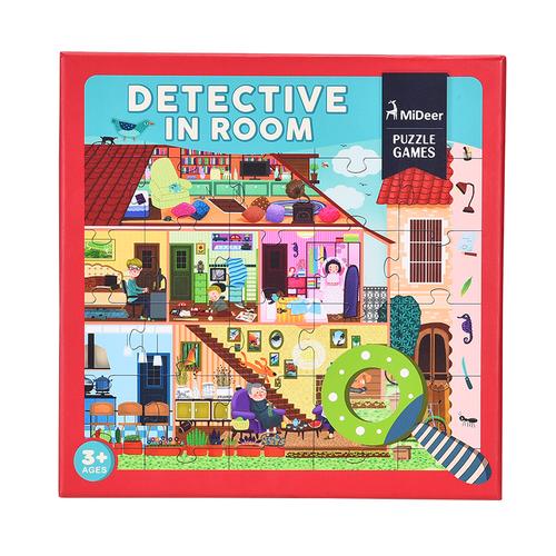 Foto Produk Mideer Puzzle Mainan edukasi puzzle detective in room dari mainan anak | cuddlez
