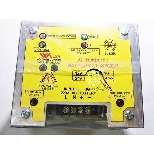 Promo Automatic Battery Charger Genset 12 Volt 1PH 5A Autocharge