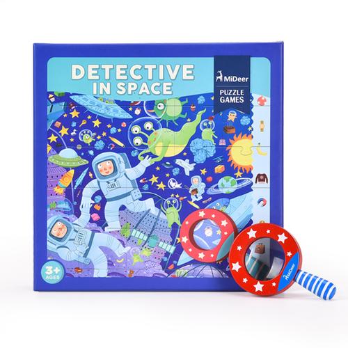 Foto Produk Mideer Puzzle Mainan edukasi puzzle detective in space dari mainan anak | cuddlez