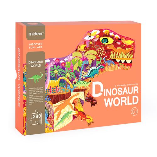 Foto Produk Mideer Original Puzzle - Huge animal shaped puzzle dinosaur world dari mainan anak | cuddlez