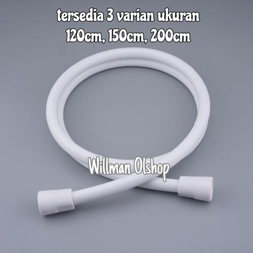 Foto Produk SELANG SHOWER MANDI / BIDET / CLOSET / TOILET - 120 cm dari Willman Olshop