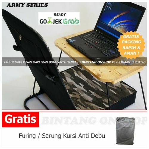 Foto Produk Kursi Lesehan / Lipat / Malas / Santai / Lantai / Anak Kost / Portable dari Bintang#1 Onshop