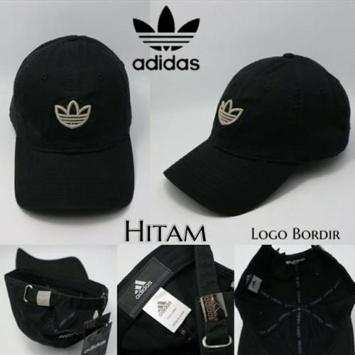 Topi Baseball Unisex Hat AD1D45 Topi Pria dan Wanita Import Hitam,  All Size di Boysstyle Tokopedia