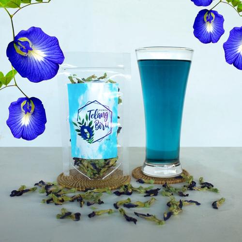 Foto Produk Bunga Telang Biru Kering 10 Gram dari RESTU BUMI PERTIWI