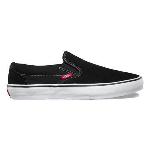 white vans slip ons pro