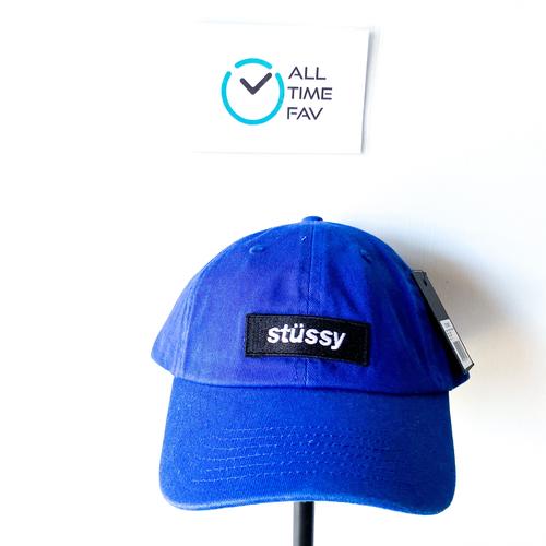 Jual Topi Stussy Patch Lo Pro Blue Cap 