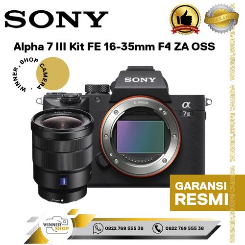 SONY α7iii 本体 + FE 16-35mm F4 ZA OSS