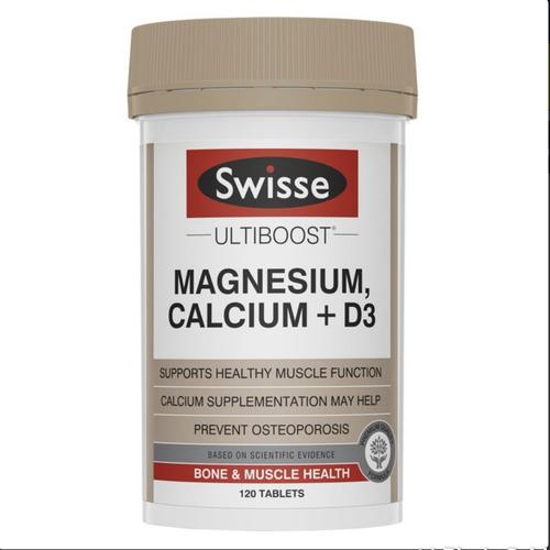 Foto Produk SWISSE ULTIBOOST MAGNESIUM , CALCIUM + D3 120 TABLETS dari LAU CI ACC