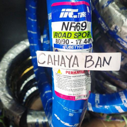 Foto Produk BAN LUAR MOTOR IRC U 80/90-17 TUBE TYPE dari cahayaa ban