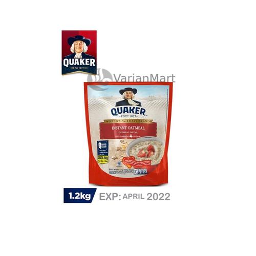 Jual Quaker Oat Oatmeal Instant Merah 1 2 Kg Jakarta Utara Varian Mart 
