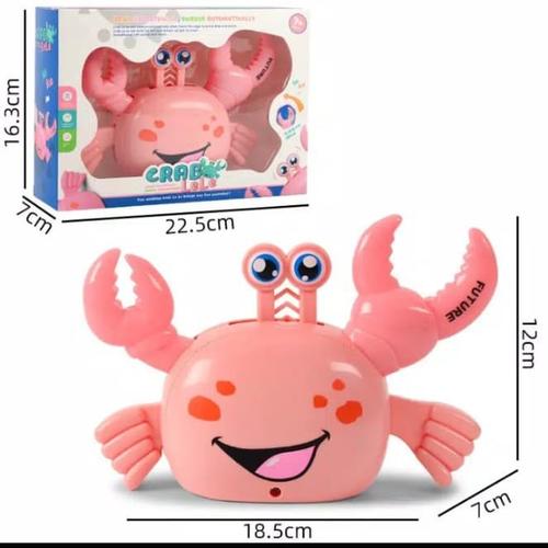 Foto Produk Mainan Anak Happy Crab Robot Kepiting Jalan Hijau Pink 6618 - Merah Muda dari Toko-Ku by FAS-TOP