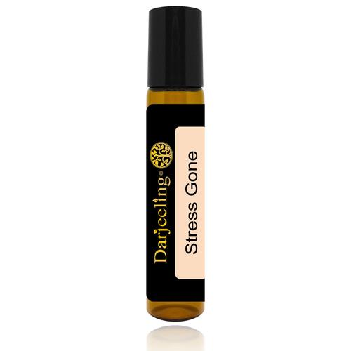 Foto Produk 10ml Stress Gone Essential Oil Roll On Blend untuk Merilekskan Tubuh dari Darjeeling Store