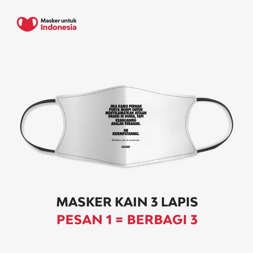 Foto Produk Kamengski x Masker untuk Indonesia dari Masker untuk Indonesia